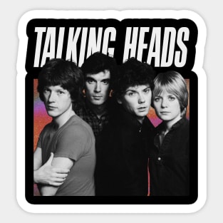 Vintage Talking Heads Sticker